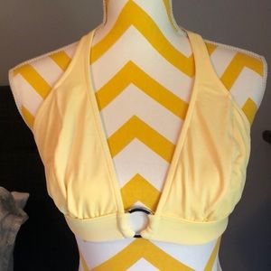 Yellow Bathing Suit Top